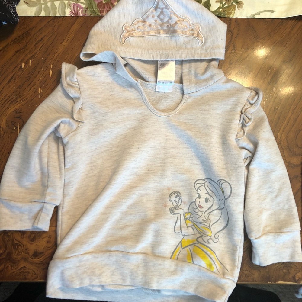 Disney belle princess 2 piece sweat set